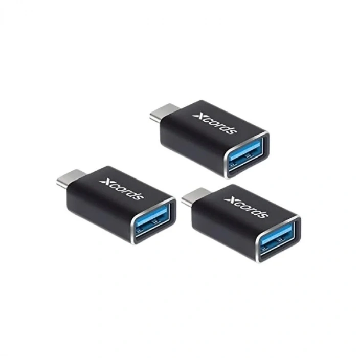 Type-C Otg Dönüştürücü- USB Çevirici - 3lü Paket