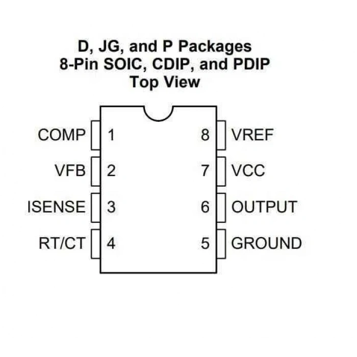 UC2842 SMD SO8 Entegre