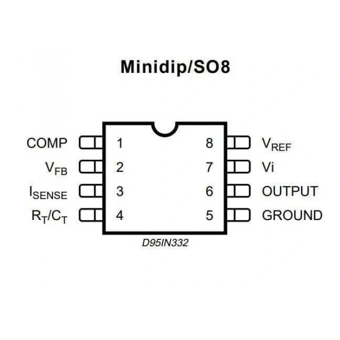 UC2845 SMD SOIC-8 Entegre