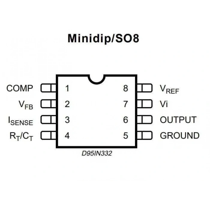 UC3844A SMD SOIC-8 Entegre