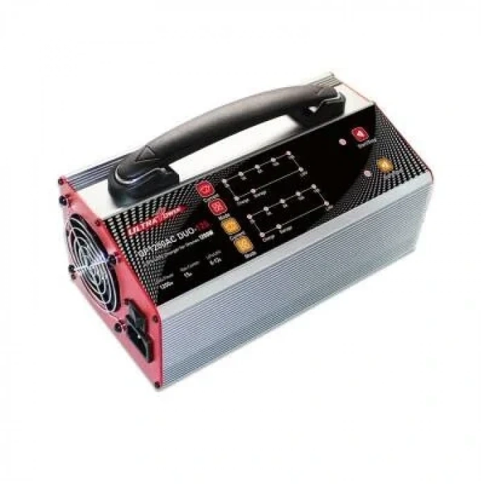 UP1200AC DUO 2X600W 15A 6-12S LiPo LiHv Pil Şarj Cihazı