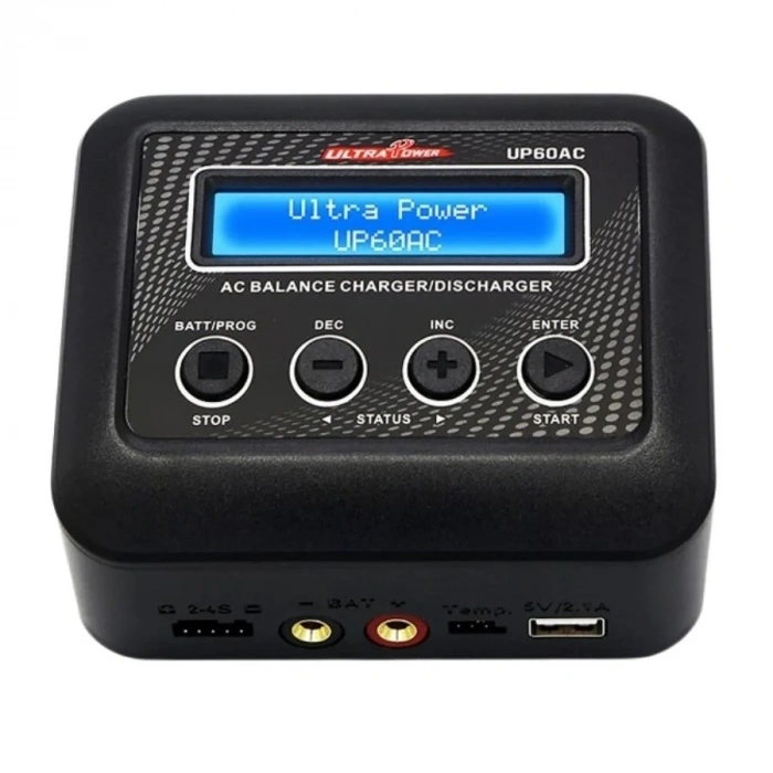 UP60AC 60W 6A 2-4S LiPo LiHv Pil Şarj Cihazı