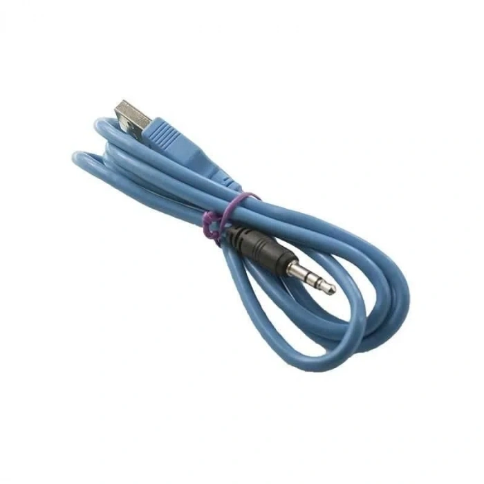 USB - Aux 3.5mm Stereo Jack Kablo 3 Boğum 1 Metre