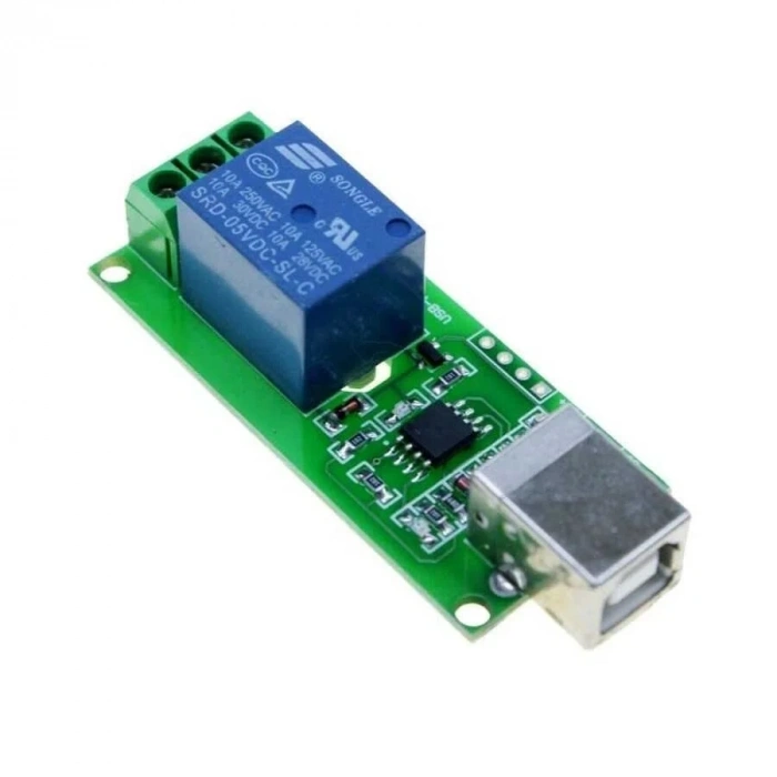 USB-B Röle Kartı Tek Kanal 5V