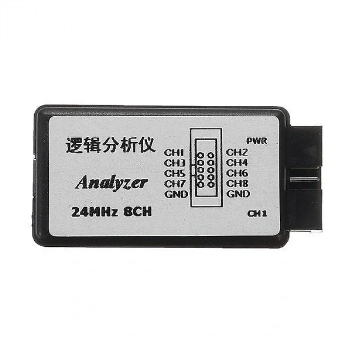 USB Lojik Analizör 24MHz 8 Kanal Logic Analyzer