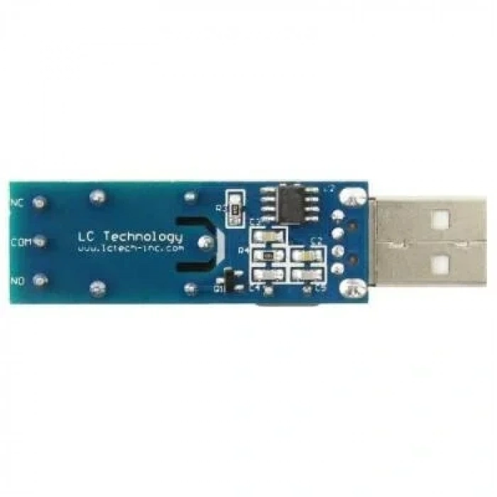 USB Röle Modülü 5V Tek Kanal LCUS-1