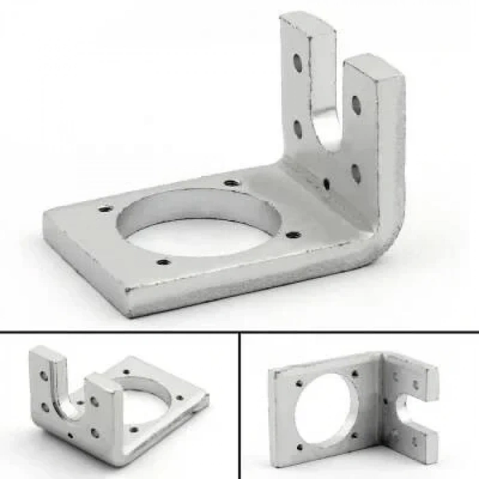 V5 J-Head Hotend Aluminyum Tutucu - Fan Uyumlu Holder