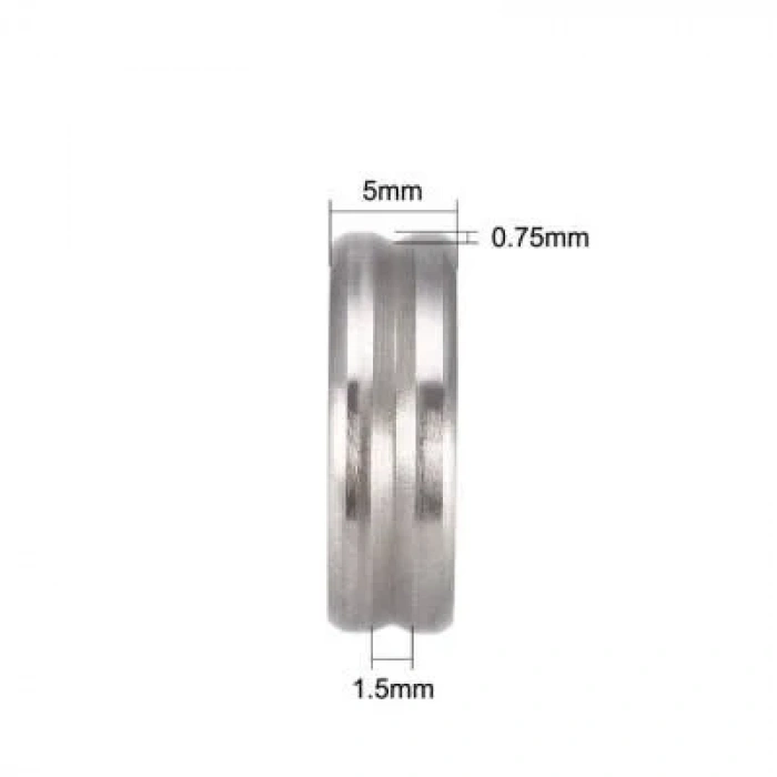 V625ZZ Kanallı Makara Tipi Rulman 5mm V Oluklu