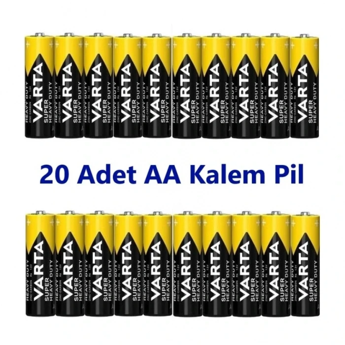 Varta Superlife 2006 AA Kalem Pil 20li