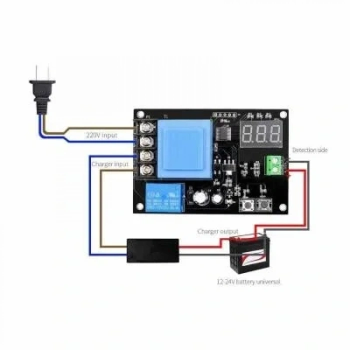 VHM-002 3,7-120V Lityum Pil - Akü Şarj Kontrol Devresi