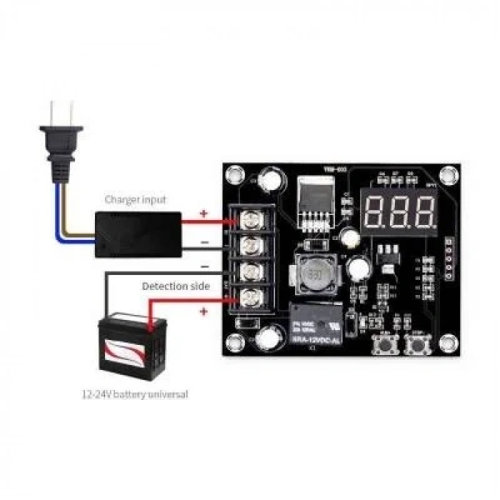 VHM-003 12-24V Lityum Pil - Akü Şarj Kontrol Devresi