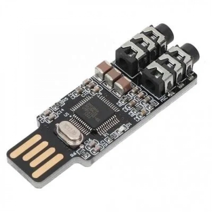 VHM-303 USB Hoparlör Mikrofon Ses Giriş Kartı