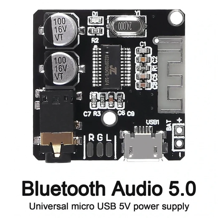 VHM-314 Bluetooth 5.0 Ses Müzik Mp3 Modülü Devre Kartı