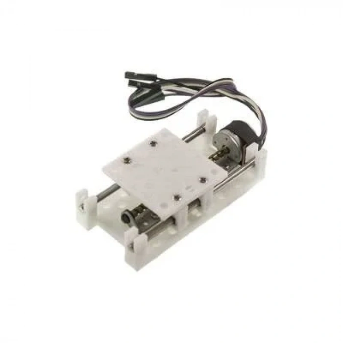 Vidalı Mil 42mm Kızaklı Step Motor - Geniş Arabalı