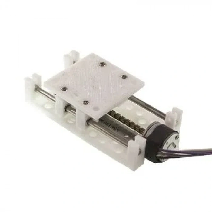 Vidalı Mil 42mm Kızaklı Step Motor - Geniş Arabalı