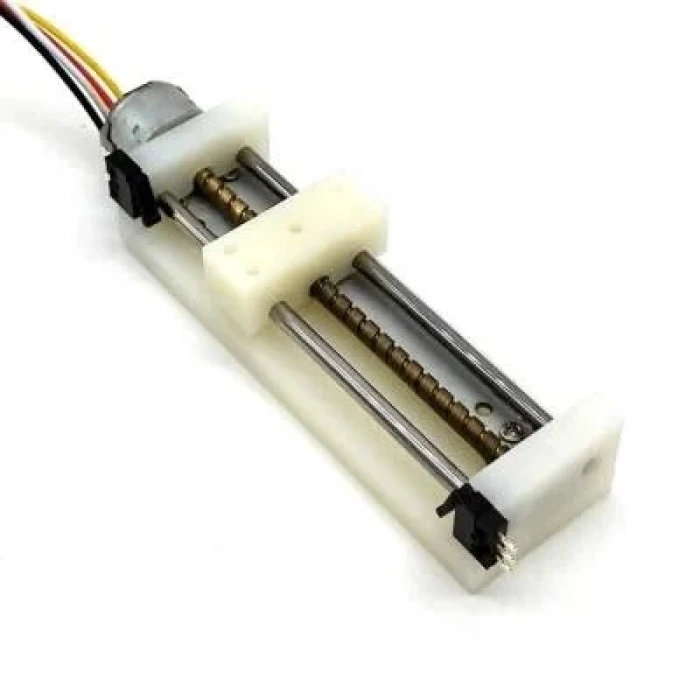Vidalı Mil 57mm Kızaklı Step Motor