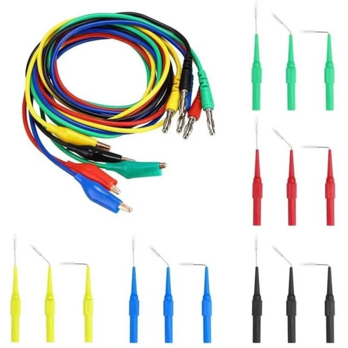 Voltaj Test Prob Seti 20 Parça Back Probe Kit