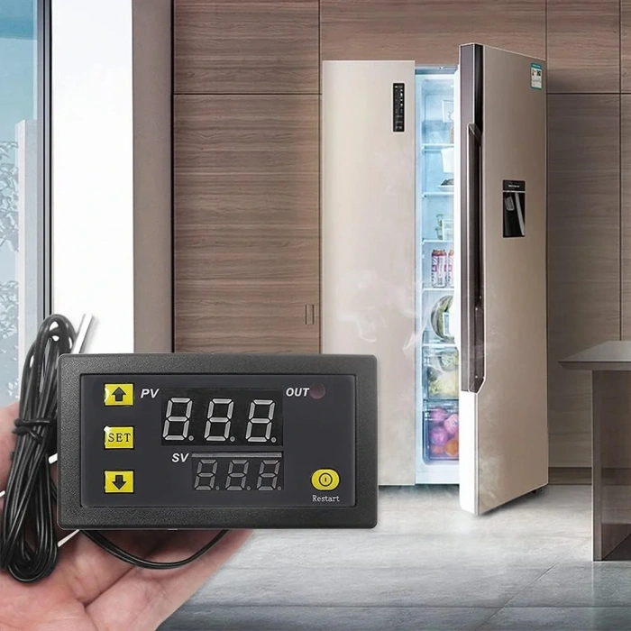 W3230 AC 220V Röle Çıkışlı Termostat Sıcaklık Kontrol Cihazı