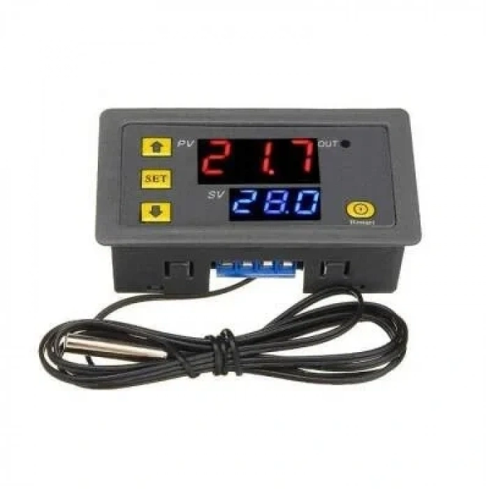 W3230 Röle Çıkışlı Termostat 220V Sıcaklık Kontrol Cihazı