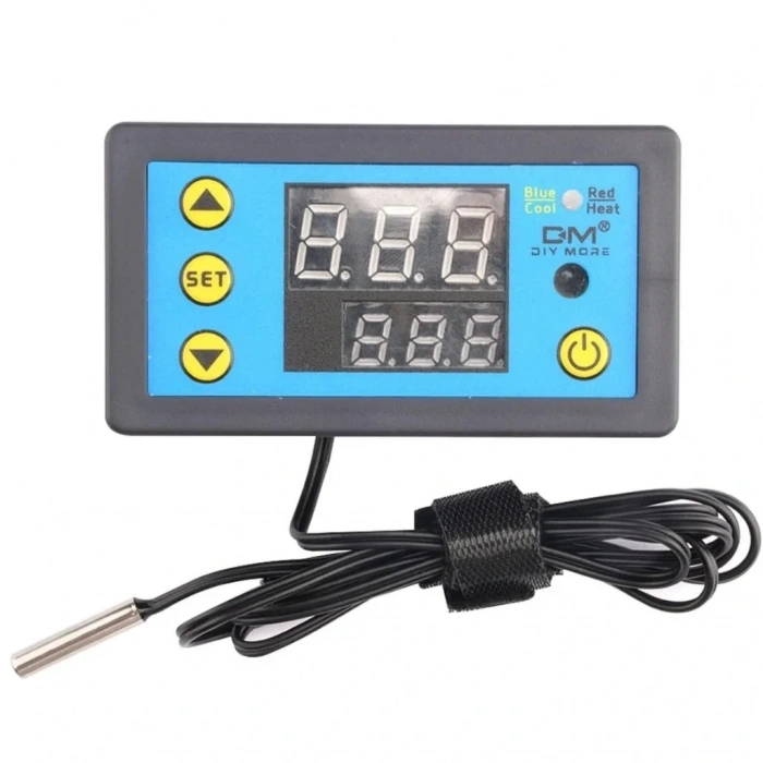 W3231 ZFX-W1608 DC12V Uzaktan Kumandalı Dijital Termostat