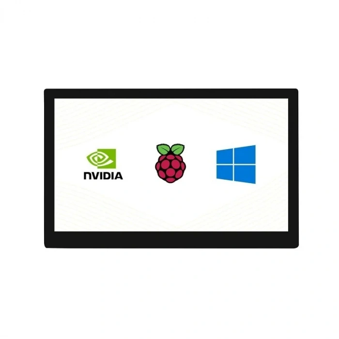 WaveShare 10.1 1280×720 QLED Kapasitif Dokunmatik HDMI Ekran