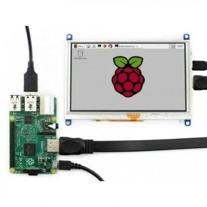WaveShare 5 Inch (G) 800x480 Dokunmatik HDMI Ekran