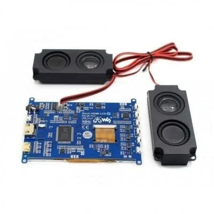 WaveShare 5 Inch (G) 800x480 Dokunmatik HDMI Ekran