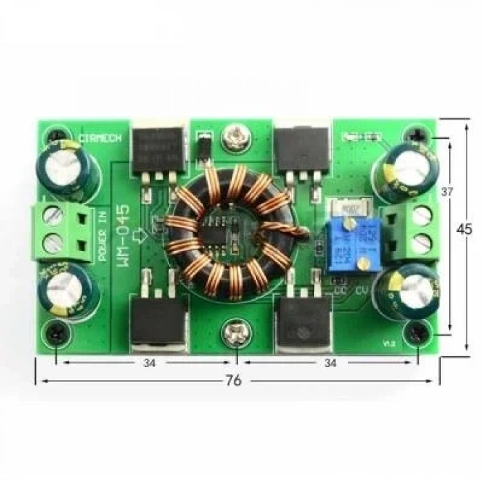 WM-045 DC-DC 150W Voltaj Yükseltici ve Düşürücü Regülatör Modülü
