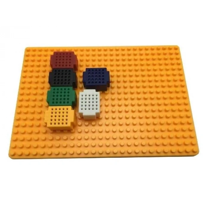XF-25 Ultra Mini Renkli Blok Yapı Breadboard