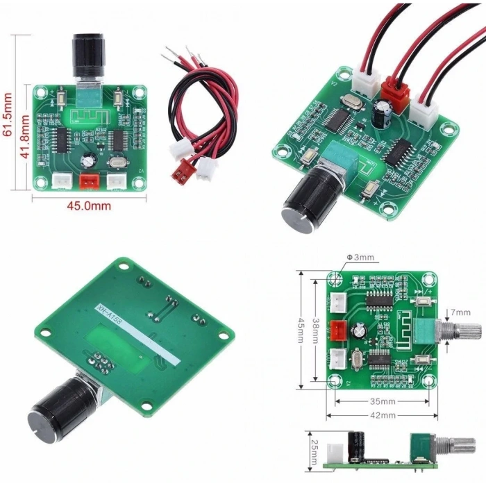 XH-A158 PAM8403 Bluetooth 5.0 Kablosuz Hoparlör Amplifikatör Devresi