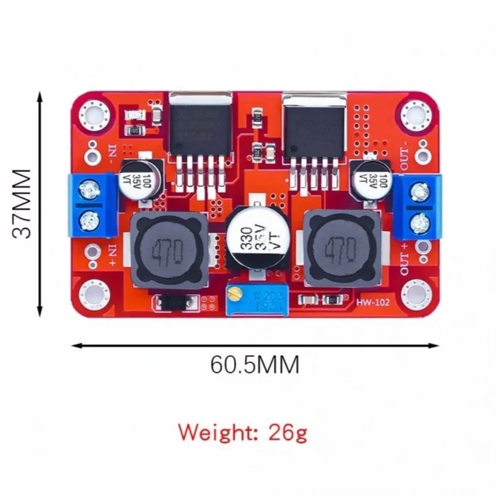 XL6009 LM2596S Voltaj Ayarlayıcı Regülatör Modülü