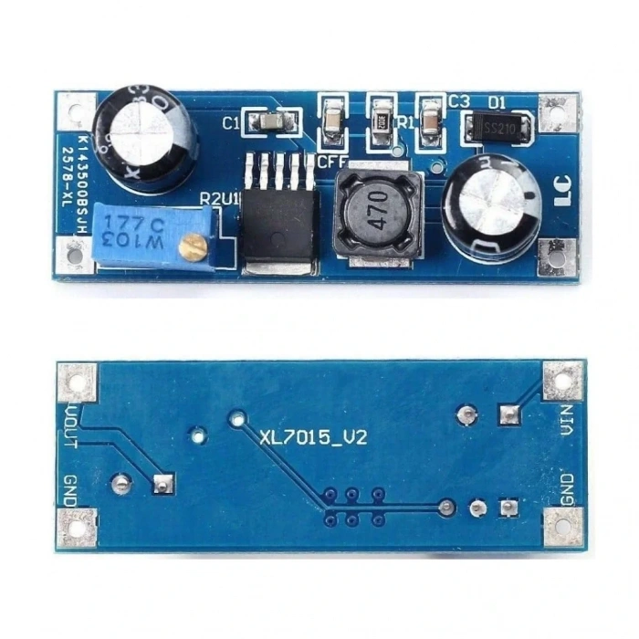 XL7015 DC-DC 5-80V Ayarlanabilir Voltaj Düşürücü Güç Kaynağı Modül