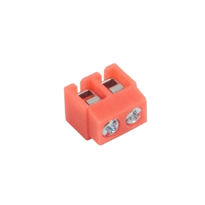 XP126 5mm 2 Pin Terminal Klemens - Turuncu
