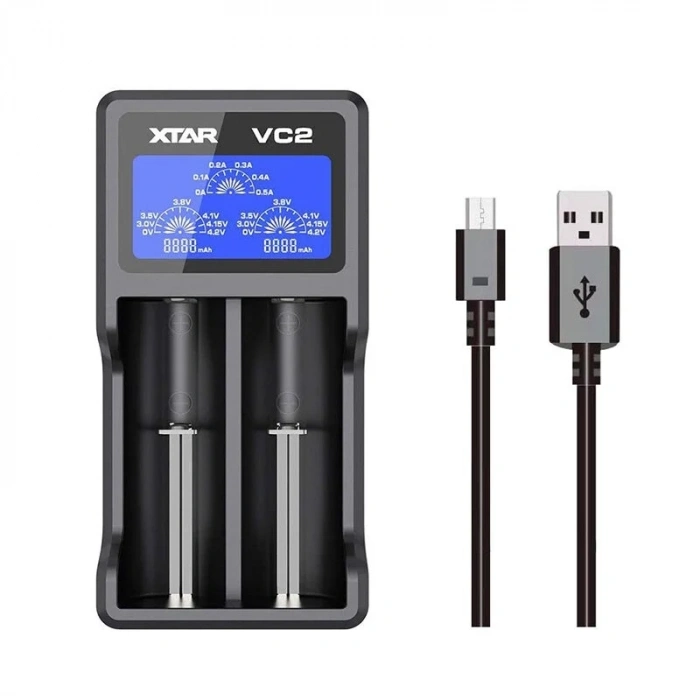 Xtar VC2 Li-ion 18650 Pil Şarj Cihazı