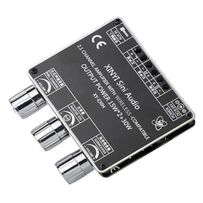 XY-E30H 2x15W + 30W Bluetooth 5.0 2.1 Kanal Amfi Modülü