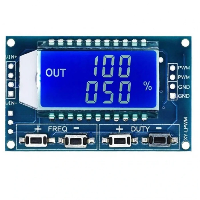 XY-LPWM LCD Ekranlı Sinyal Jenaratör Modülü Kare Dalga Üretici 1Hz-150Khz