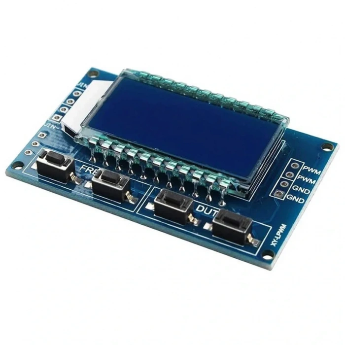 XY-LPWM LCD Ekranlı Sinyal Jenaratör Modülü Kare Dalga Üretici 1Hz-150Khz