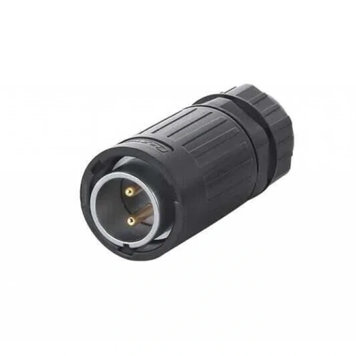 YA-20-C02PE-01-001 2-Pin Su Geçirmez Konnektör - Erkek