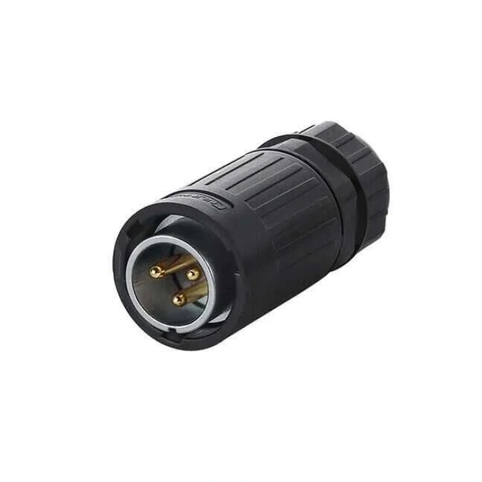 YA-20-C03PE-01-001 3-Pin Su Geçirmez Konnektör - Erkek
