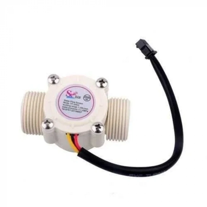 YF-S403 5-18V Su Akış Sensörü Debimetre G3/4 1-30L/Dk