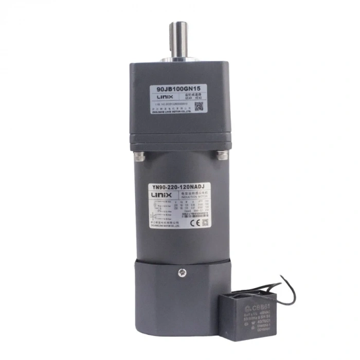 YN90-220-120 220V 13RPM Frenli AC Motor - 90JB100GN