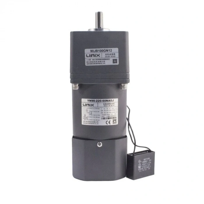 YN90-220-60 220V 13RPM Frenli AC Motor - 90JB100GN