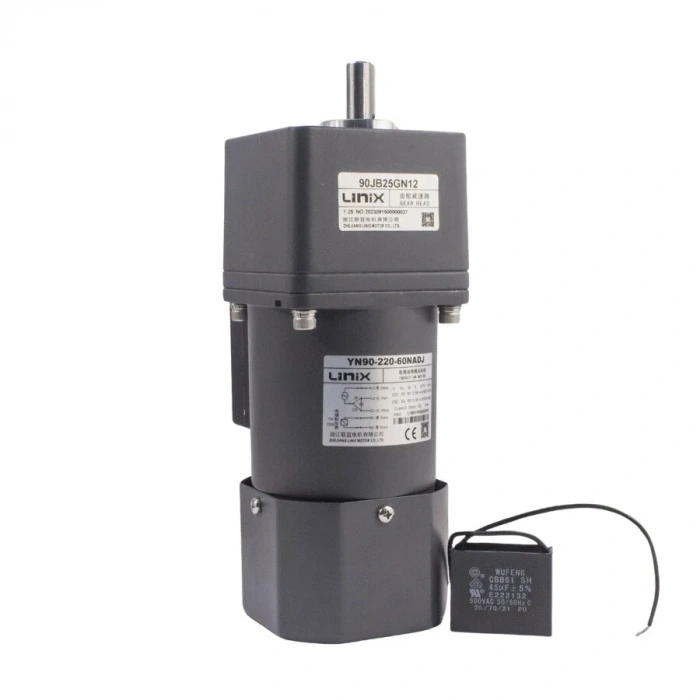 YN90-220-60 220V 52RPM Frenli AC Motor - 90JB25GN