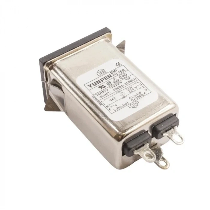 YO10T3 EMI Filtre 10A Erkek Power Soketi