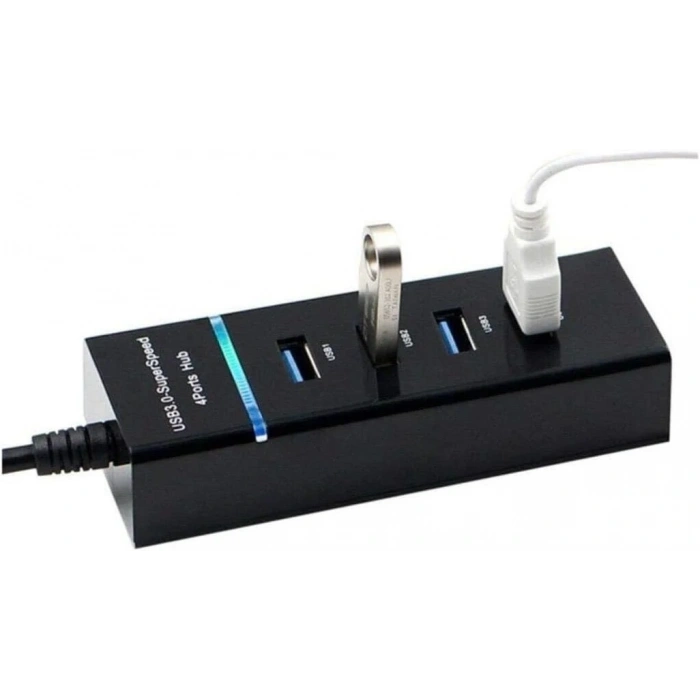 Yüksek Hızlı USB HUB - Çoklayıcı 4 Adet USB3.0 Giriş (Port)