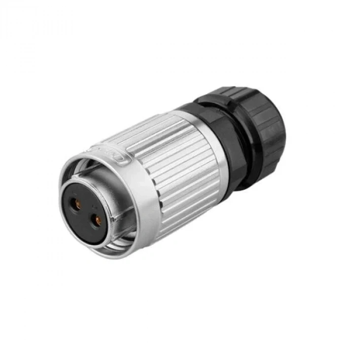 YW-20-J02PE-03-001A 2-Pin Su Geçirmez Konnektör - Dişi