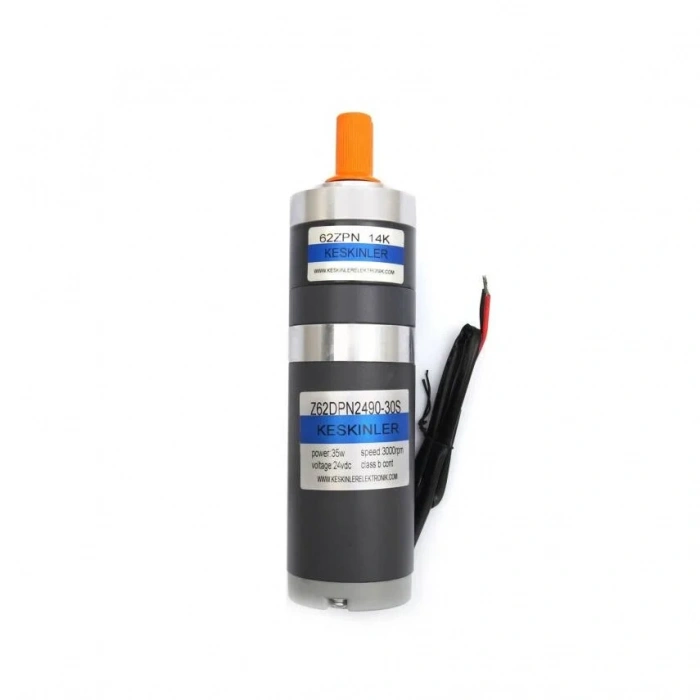 Z62DPN2490-30S 24V 220RPM Planetary Geared DC Motor