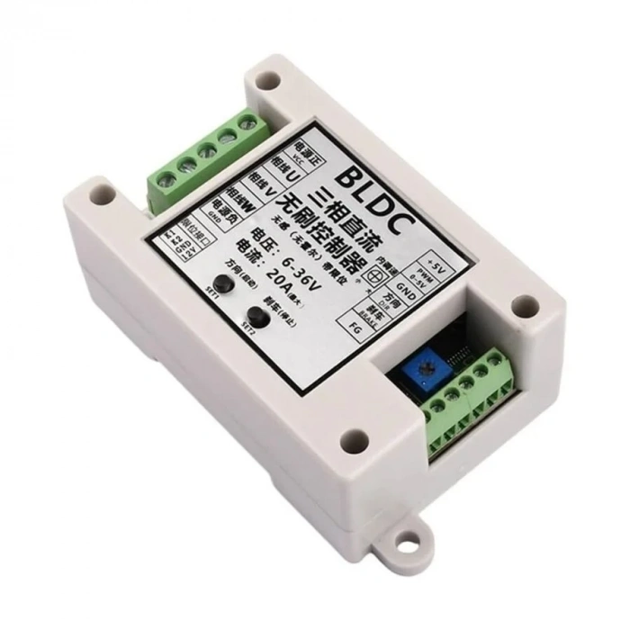 ZS-X14 DC 6-36V 20A BLDC 3 Fazlı Fırçasız Motor Sürücü