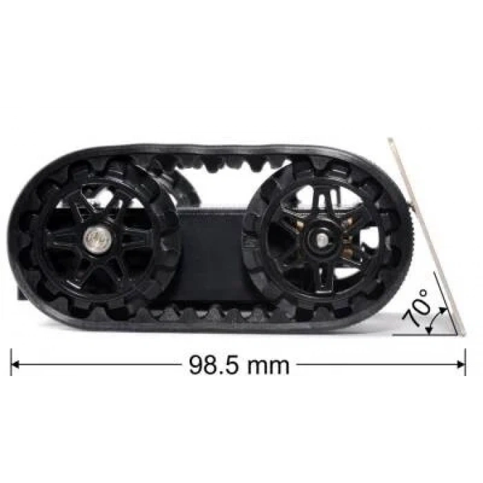 Zumo Blade - Mini Sumo Robot Kızağı