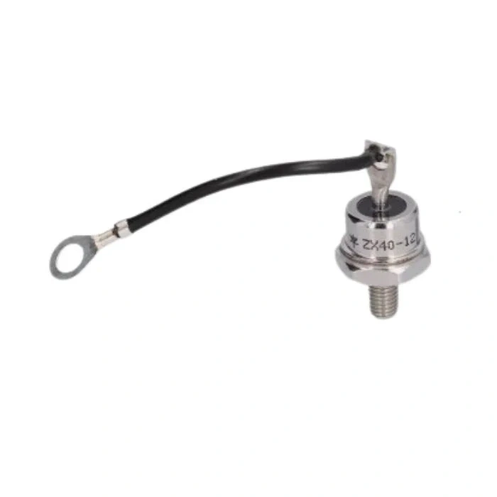 ZX40-12 40A 1200V Kablolu Bakır Metal Vidalı Diyot - Katot